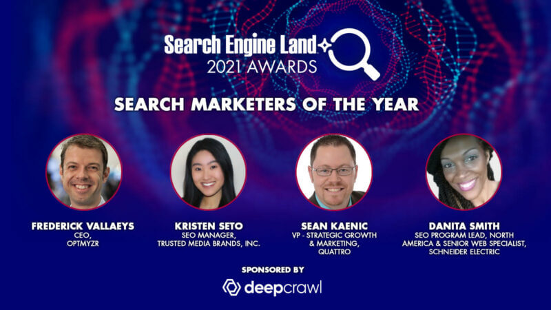search engine land 2021 marketer of the year